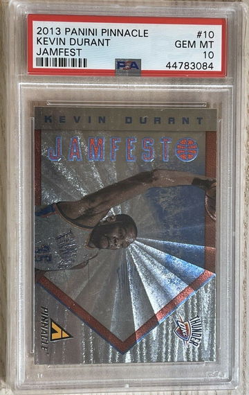 Kevin Durant 2013/14 Panini Pinnacle "Jamfest" Refractor PSA 10 POP 3 RARE