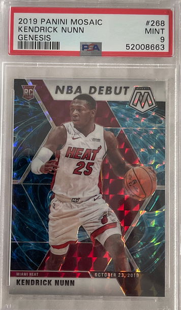 2019 Mosaic Kendrick Nunn Genesis PSA 9! 🔥