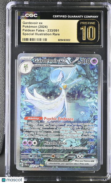 2024 Pokemon Paldean Fates Gardevoir ex Special Illustration Rare Special Illustration Rare CGC 10 #233/091