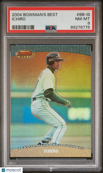 2004 Bowman's Best Ichiro #BB-IS PSA 8