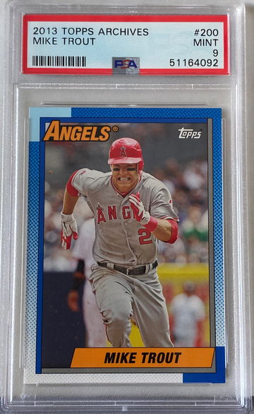 2013 Topps Archives Mike Trout PSA 9