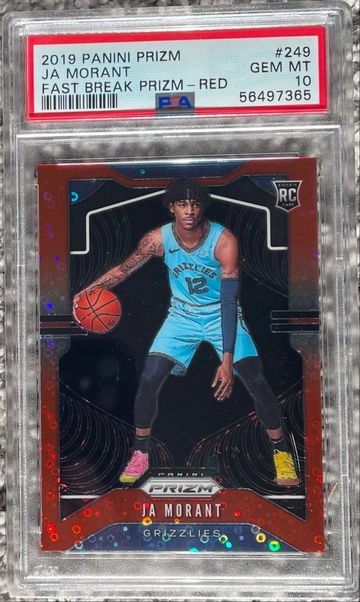 2019 Panini Prizm Fast Break - Red Ja Morant 