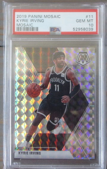 Kyrie Irving Mosaic PSA 10 2019 Panini Mosaic #11