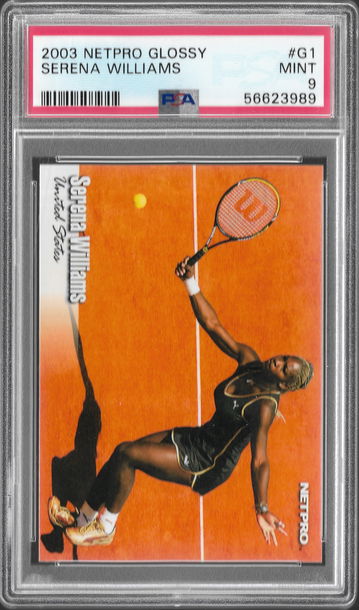 2003 Netpro Glossy Serena Williams #G1 PSA 9