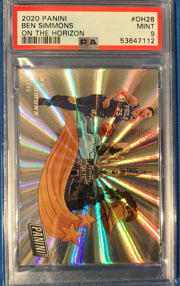 2020 Panini On the Horizon Ben Simmons PSA 9
