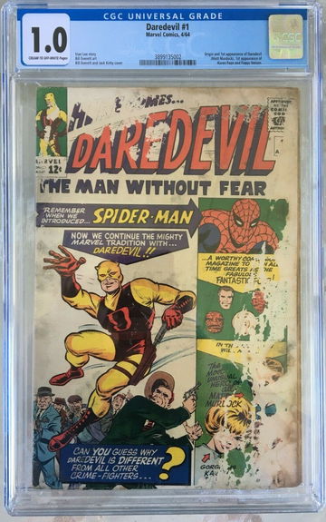 Daredevil #1 (1964) CGC 1.0; 1st appearance and origin of Daredevil (Murdock)