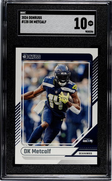 2024 Donruss #128 Dk Metcalf SGC 10