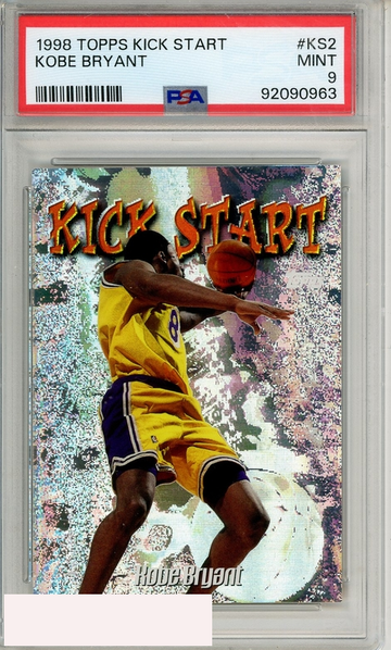 1998 TOPPS KICK START KOBE BRYANT #KS2 PSA 9 MINT