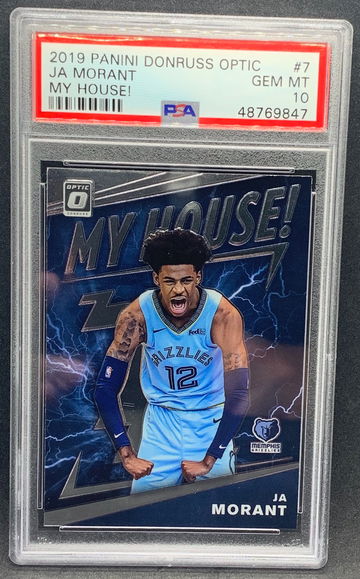 Ja Morant Optic My House PSA 10 Rookie