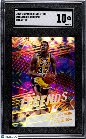 2024 Panini Revolution Magic Johnson #155 Galactic SGC 10