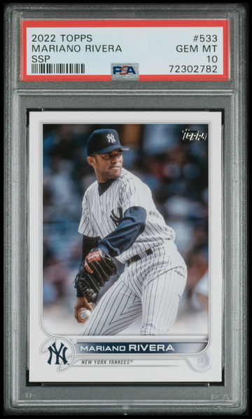 2022 MARIANO RIVERA Topps SSP PSA 10 GEM Mint