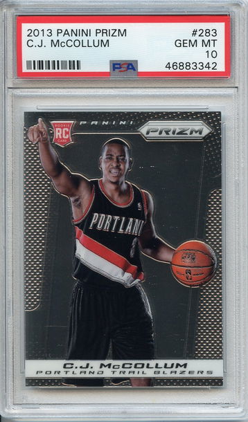 C.J. Mccollum Prizm Rookie PSA 10 NEP