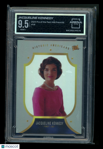 2023 Pieces of the Past Historical Premium Edition Jacqueline Kennedy #58 Arena Club 9.5