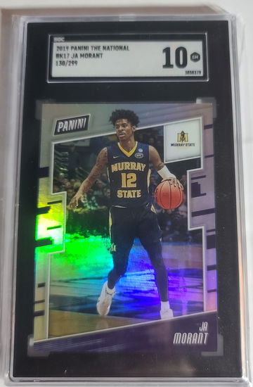 Ja Morant 2019 Panini The National Silver /299 SGC 10