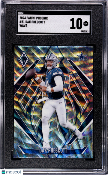 2024 Panini Phoenix Dak Prescott #31 Wave SGC 10