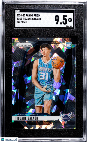 2024 Panini Prizm Tidjane Salaun #262 Ice SGC 9.5