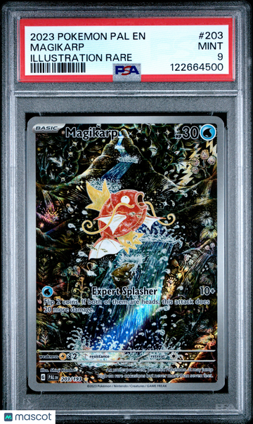 2023 Pokemon Pal EN-Paldea Evolved Magikarp Illustration Rare PSA 9 #203