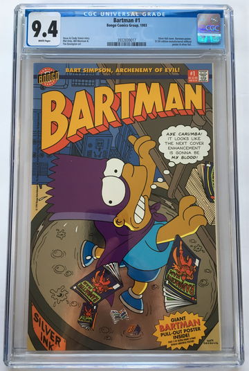 BARTMAN #1 CGC 9.4