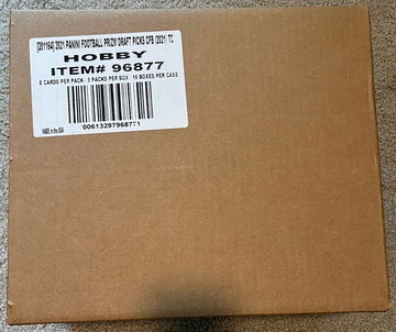 2021 Panini Prizm Draft Picks Football Sealed Hobby CASE (16 box)