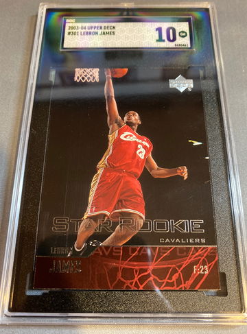 2003-04 Upper Deck #301 Lebron James RC 