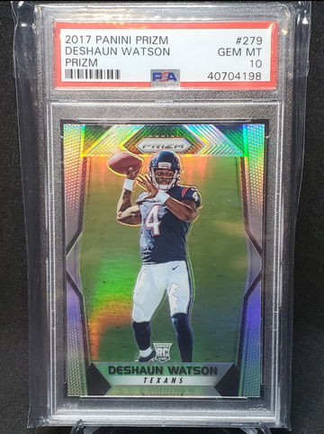 2017 Prizm Silver Deshaun Watson PSA 10