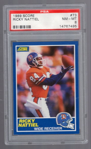 Rickey Nattiel 1989 Score