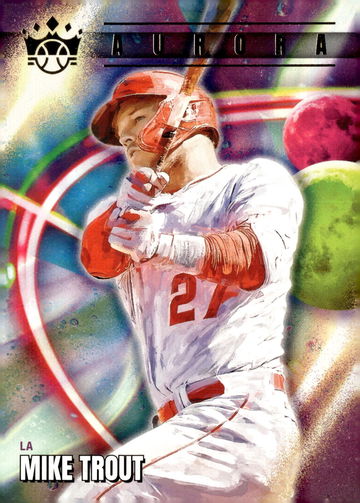 2022 Panini Aurora Mike Trout #AU-2