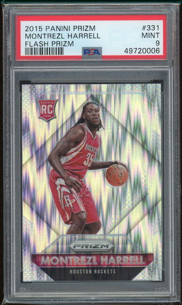 2015 Panini Prizm Montrezl Harrell Flash PSA 9
