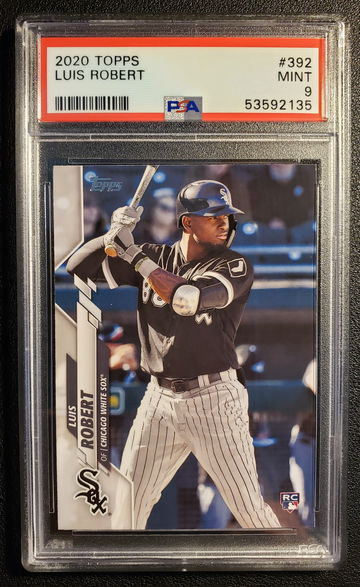 Luis Robert PSA 9 Topps RC 