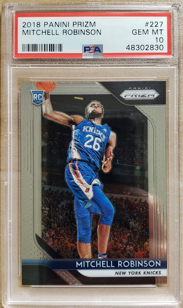 2018 Panini Prizm Mitchell Robinson PSA 10