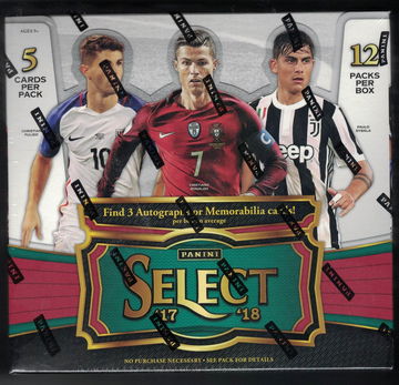 2017-18 Select Soccer Hobby Box