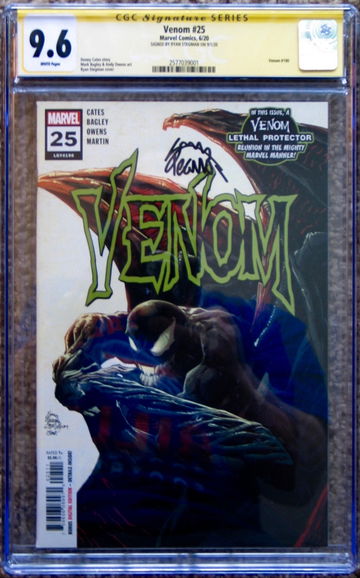 Venom #25 - CGC 9.6 - #190 Legacy - Signed by Ryan Stegman