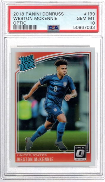 2018 Donruss Optic Weston McKennie USA RC