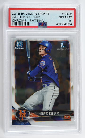 2018 Bowman Draft Jarred Kelenic Chrome PSA 10 #BDC6