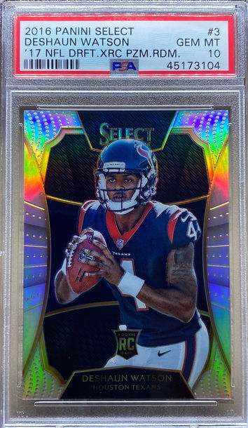 Deshaun Watson - 2016 Panini Select XRC PSA 10