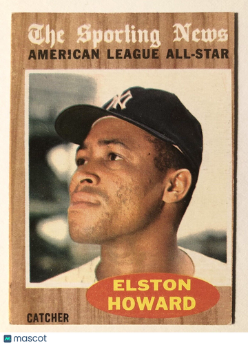 Elston Howard 1962 Topps #473 Sporting News AL All-Star - New York Yankees ⚾⚾️