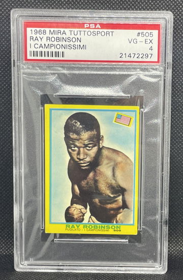1968 MIRA TUTTOSPORT RAY ROBINSON I CAMPIONISSIMI 505 PSA 4 RARE