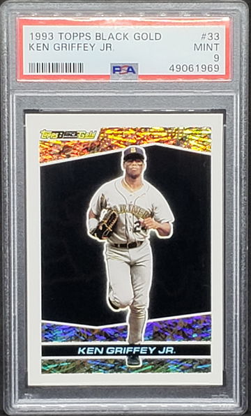 1993 Topps Black Gold Ken Griffey Jr. PSA 9