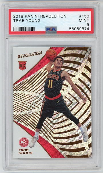Trae Young 2018 Revolution PSA 9 Rookie