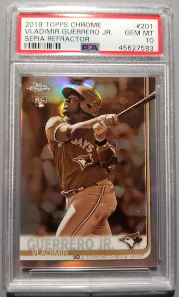 2019 Topps Chrome Sepia Vladimir Guerrero Jr RC
