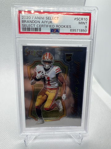 2020 Panini Select Brandon Aiyuk Certified Rookies