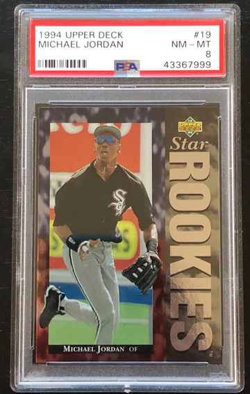 1994 Upper Deck Michael Jordan PSA 8 #19