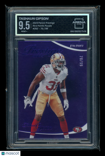 2023 Panini Prestige Xtra Points Purple Tashaun Gipson #262 /99 Arena Club 9.5