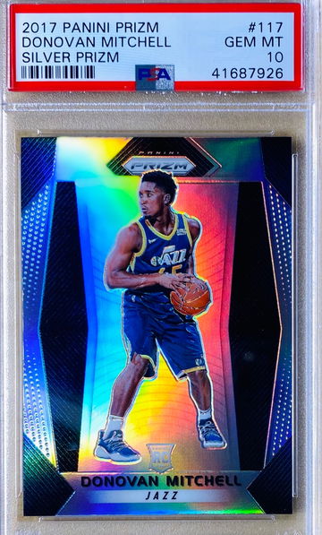 Donovan Mitchell Prizm Silver Psa10 