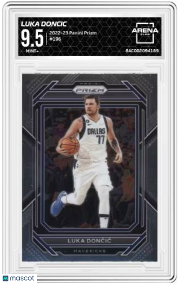 2022-23 Panini Prizm Luka Dončić #196 Arena Club 9.5