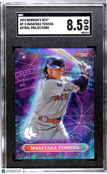 2023 Bowman's Best Masataka Yoshida #AP-5 Astral Projections SGC 8.5