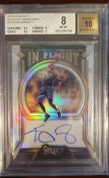 Kevin Garnett 19-20 Select In Flight Signatures