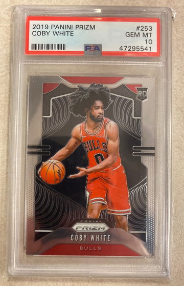 Coby White Prizm psa 10