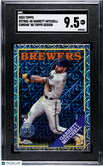 2023 Topps Garrett Mitchell #2T88C-45 CHR. '88 SGC 9.5