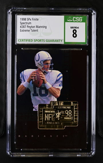 1998 PEYTON MANNING SPECTRUM #287 EXTREME TALENT 